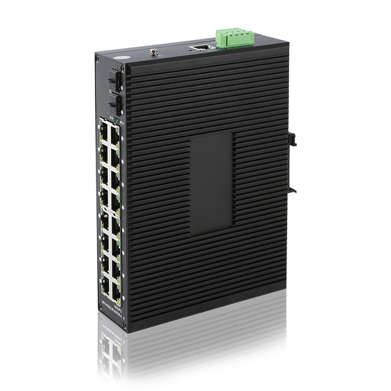 Unmanaged Poe Switch 16 Port Poe Switch Power Supply 48-56V DC